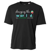 Changing The World One Phoneme At A Time Cute Cooling Performance Crew T-Shirt