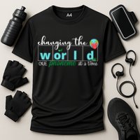 Changing The World One Phoneme At A Time Cute Cooling Performance Crew T-Shirt