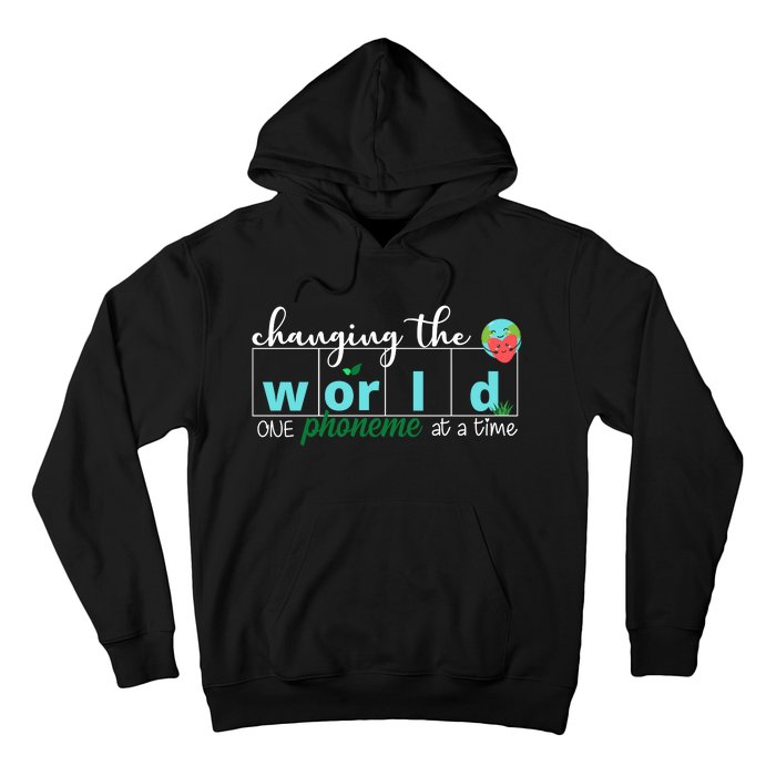 Changing The World One Phoneme At A Time Cute Hoodie