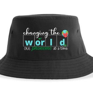 Changing The World One Phoneme At A Time Cute Sustainable Bucket Hat