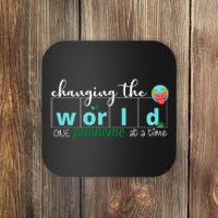 Changing The World One Phoneme At A Time Cute Coaster