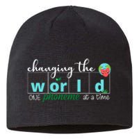 Changing The World One Phoneme At A Time Cute Sustainable Beanie