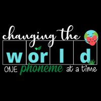 Changing The World One Phoneme At A Time Cute 16 in Basic Backpack