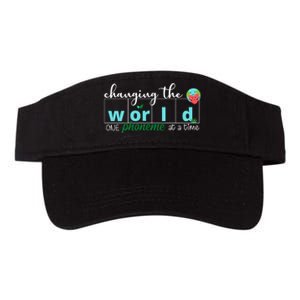 Changing The World One Phoneme At A Time Cute Valucap Bio-Washed Visor