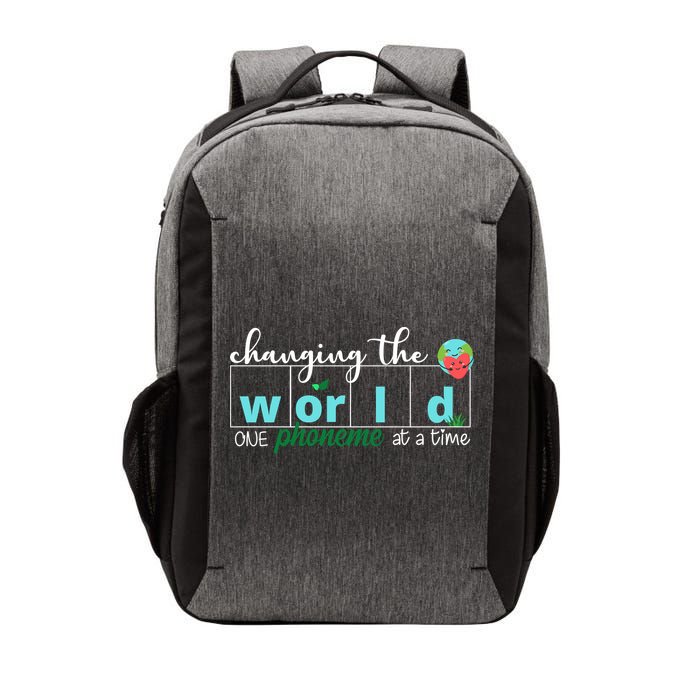Changing The World One Phoneme At A Time Cute Vector Backpack