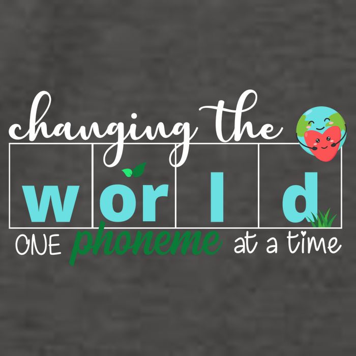 Changing The World One Phoneme At A Time Cute Vector Backpack