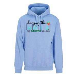 Changing The World One Phoneme At A Time Cute Unisex Surf Hoodie