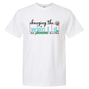 Changing The World One Phoneme At A Time Cute Garment-Dyed Heavyweight T-Shirt