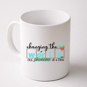 Changing The World One Phoneme At A Time Cute Coffee Mug