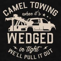 Camel Towing When ItS Wedged In Tight WeLl Pull It Out Ladies PosiCharge Tri-Blend Wicking Tank