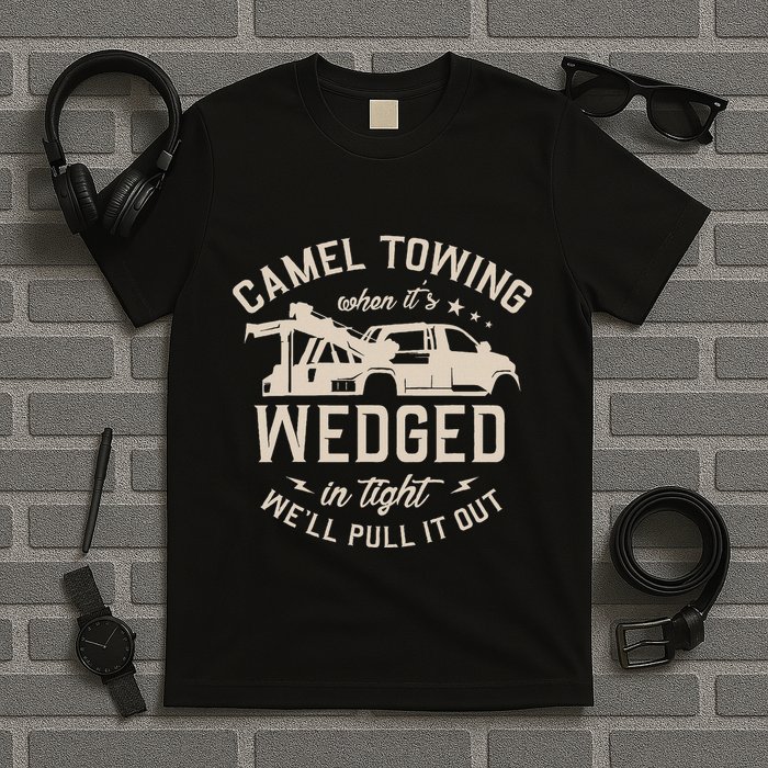 Camel Towing When ItS Wedged In Tight WeLl Pull It Out T-Shirt