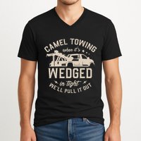 Camel Towing When ItS Wedged In Tight WeLl Pull It Out V-Neck T-Shirt