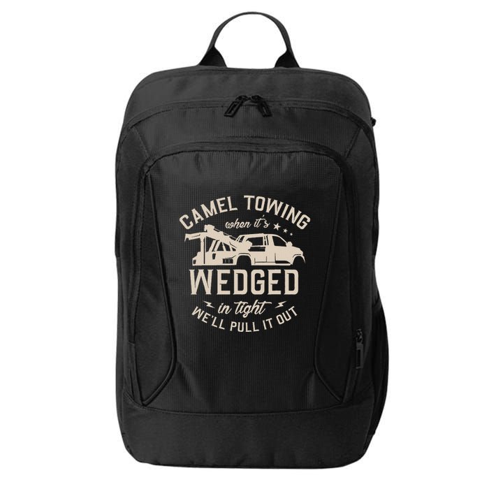 Camel Towing When ItS Wedged In Tight WeLl Pull It Out City Backpack