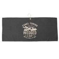Camel Towing When ItS Wedged In Tight WeLl Pull It Out Large Microfiber Waffle Golf Towel