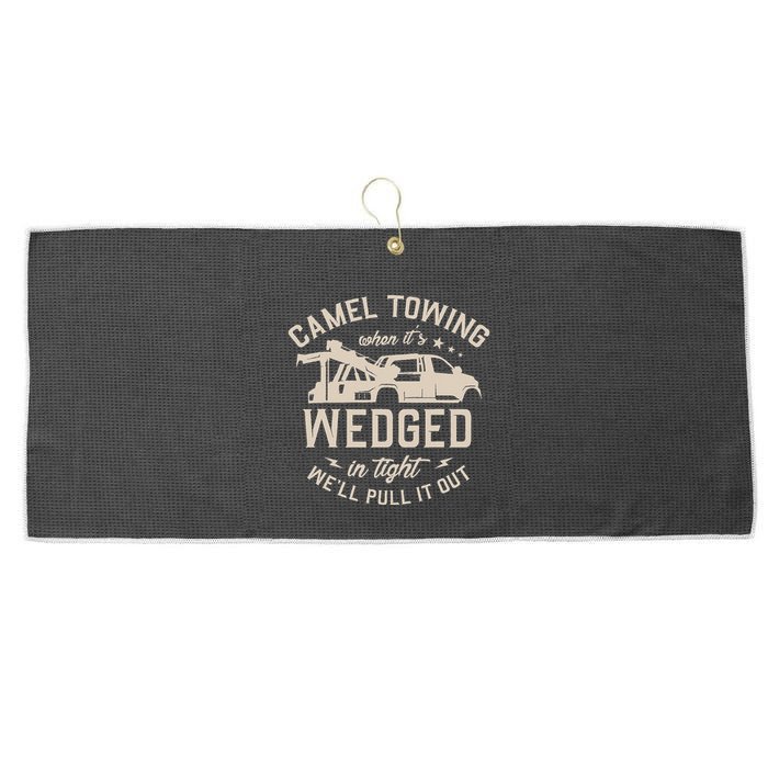 Camel Towing When ItS Wedged In Tight WeLl Pull It Out Large Microfiber Waffle Golf Towel