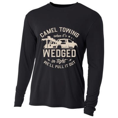 Camel Towing When ItS Wedged In Tight WeLl Pull It Out Cooling Performance Long Sleeve Crew