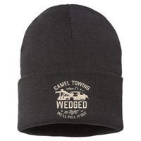 Camel Towing When ItS Wedged In Tight WeLl Pull It Out Sustainable Knit Beanie