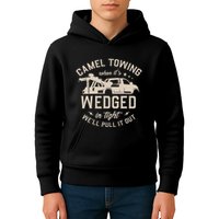 Camel Towing When ItS Wedged In Tight WeLl Pull It Out Kids Hoodie