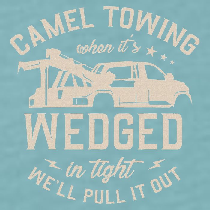 Camel Towing When ItS Wedged In Tight WeLl Pull It Out Sueded Cloud Jersey T-Shirt