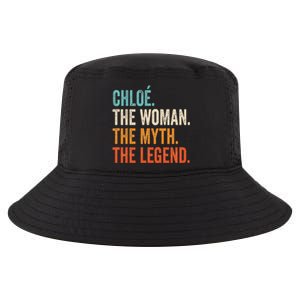 Chloe The Woman The Myth The Legend First Name Chloe Cool Comfort Performance Bucket Hat