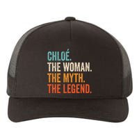 Chloe The Woman The Myth The Legend First Name Chloe Yupoong Adult 5-Panel Trucker Hat