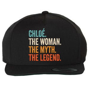 Chloe The Woman The Myth The Legend First Name Chloe Wool Snapback Cap