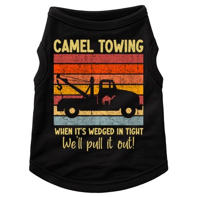 Camel Towing When It's Wedged In Tight Funny Doggie Tank