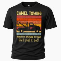 Camel Towing When It's Wedged In Tight Funny Performance Shirt