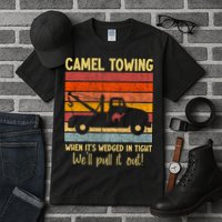 Camel Towing When It's Wedged In Tight Funny Tall T-Shirt