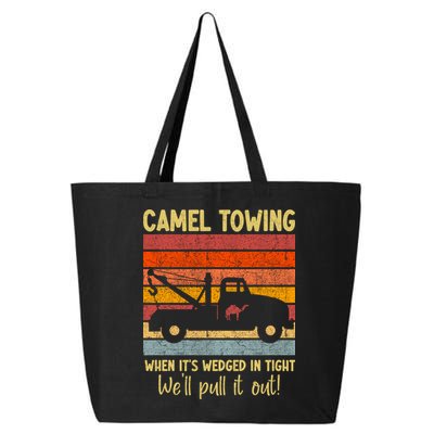 Camel Towing When It's Wedged In Tight Funny 25L Jumbo Tote