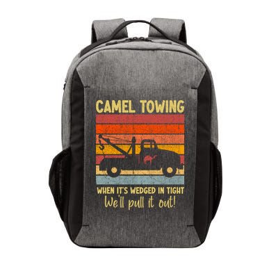 Camel Towing When It's Wedged In Tight Funny Vector Backpack