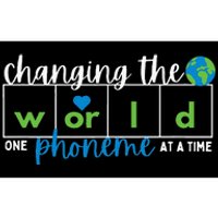 Changing The World One Phoneme At A Time Bumper Sticker