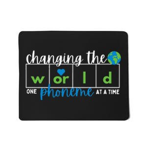 Changing The World One Phoneme At A Time Mousepad