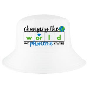 Changing The World One Phoneme At A Time Science Of Reading Cool Comfort Performance Bucket Hat