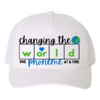 Changing The World One Phoneme At A Time Science Of Reading Yupoong Adult 5-Panel Trucker Hat