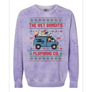 Cool The Wet Bandits Plumbing Company Colorblast Crewneck Sweatshirt