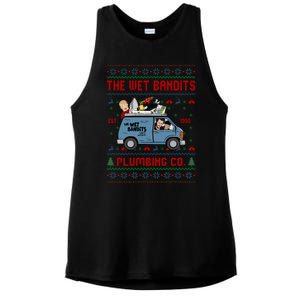 Cool The Wet Bandits Plumbing Company Ladies PosiCharge Tri-Blend Wicking Tank