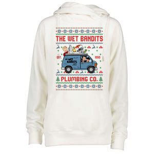 Cool The Wet Bandits Plumbing Company Womens Funnel Neck Pullover Hood