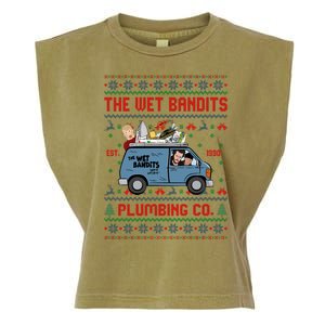 Cool The Wet Bandits Plumbing Company Garment-Dyed Women's Muscle Tee