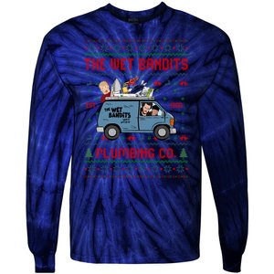 Cool The Wet Bandits Plumbing Company Tie-Dye Long Sleeve Shirt