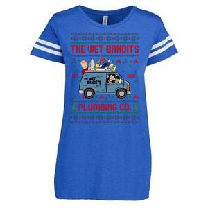 Cool The Wet Bandits Plumbing Company Enza Ladies Jersey Football T-Shirt