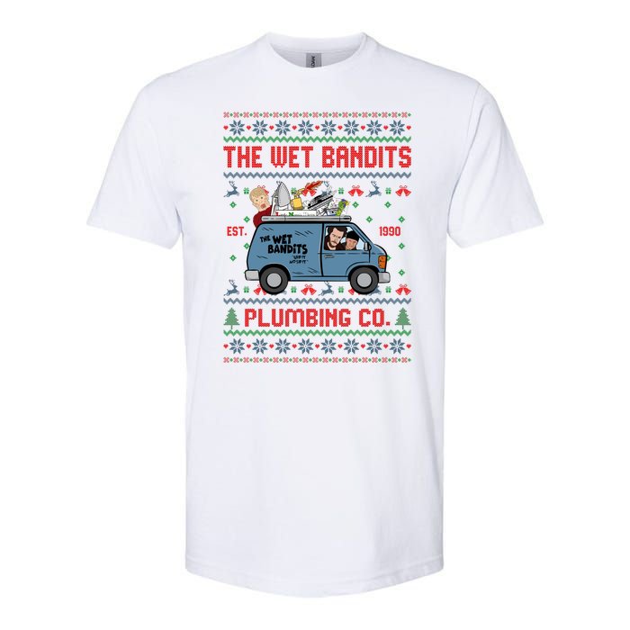 Cool The Wet Bandits Plumbing Company Softstyle CVC T-Shirt