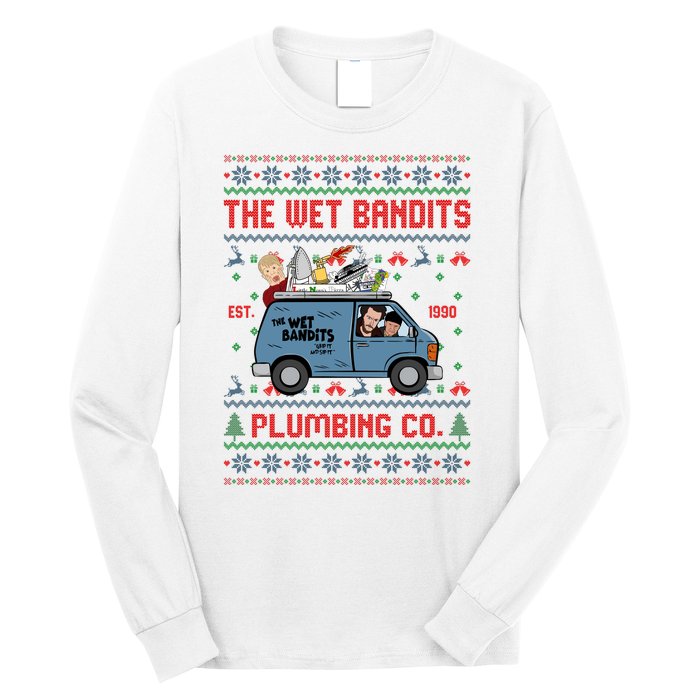 Cool The Wet Bandits Plumbing Company Long Sleeve Shirt