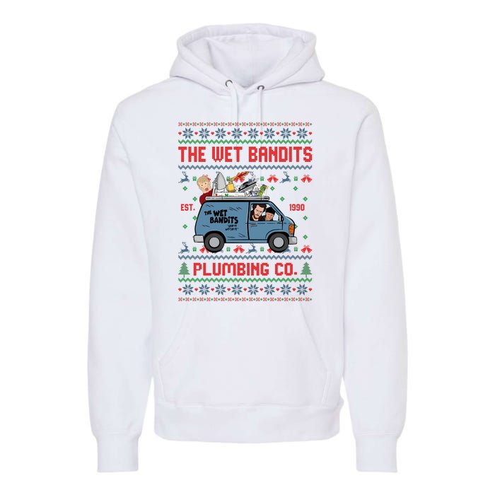 Cool The Wet Bandits Plumbing Company Premium Hoodie