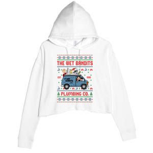 Cool The Wet Bandits Plumbing Company Crop Fleece Hoodie