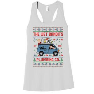 Cool The Wet Bandits Plumbing Company Women's Racerback Tank