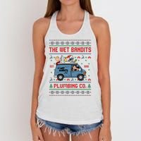 Cool The Wet Bandits Plumbing Company Women's Knotted Racerback Tank