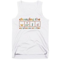 Changing The World One Phoneme At A Time Kindergarten Teacher Tank Top