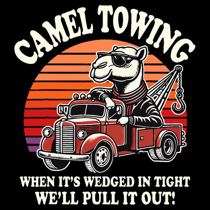 Camel Towing When ItS Wedged In Tight WeLl Pull It Out City Backpack