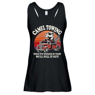 Camel Towing When ItS Wedged In Tight WeLl Pull It Out Ladies Essential Flowy Tank